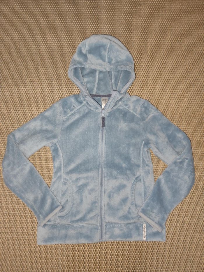 Veste polaire chaude fille Quechua de Décathlon , 10/11 ans , très bon état