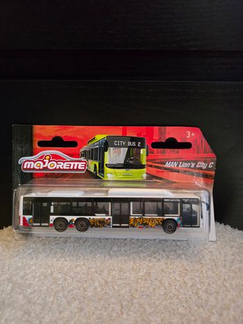 bus blanc Man Lion's city c majorette