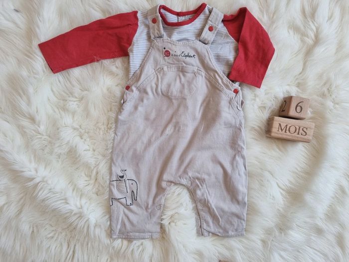 Ensemble 6mois éléphant