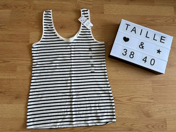 Débardeur à rayure