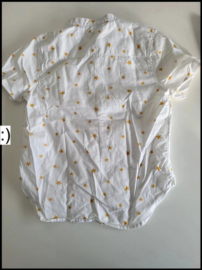 Chemise blanche manche courte 6 ans - photo numéro 5