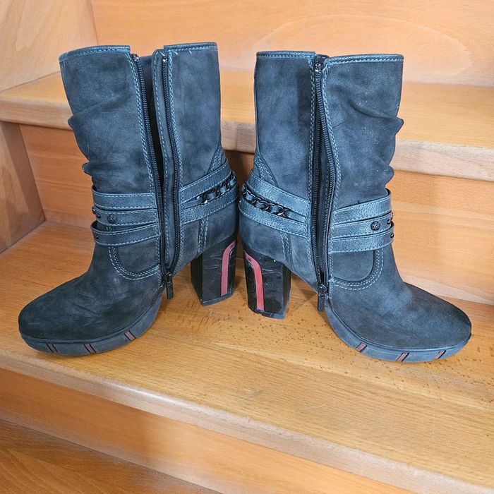 Bottines a talons mustang - photo numéro 3