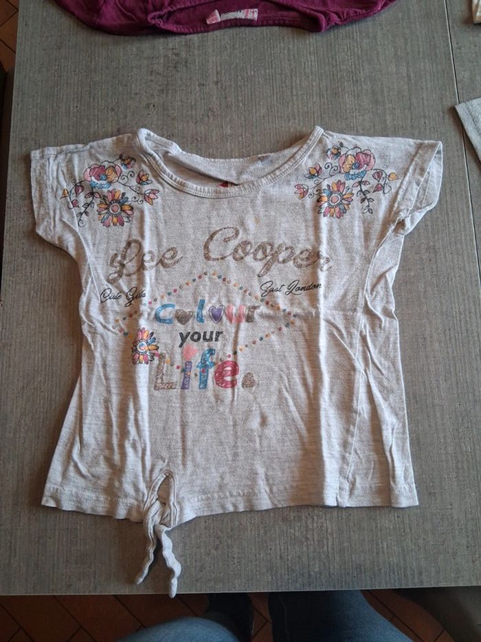 T-shirt manches courtes 6ans Lee cooper