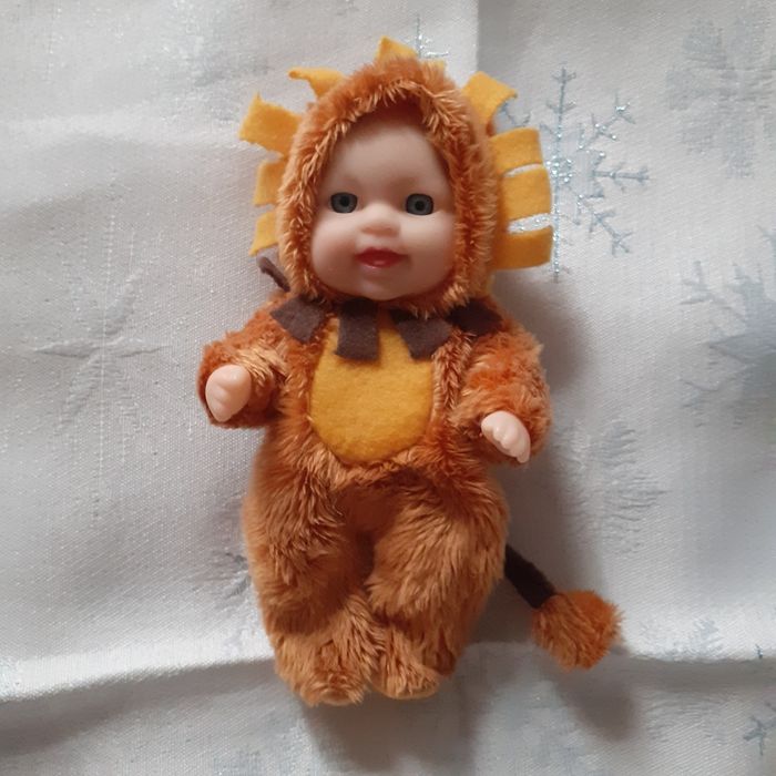Mini Poupon avec déguisement Petit Lion - photo numéro 5