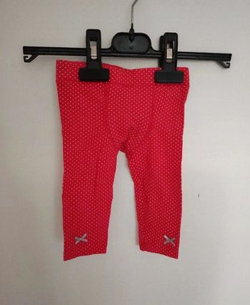 Pantalon rouge pois noeud orchestra