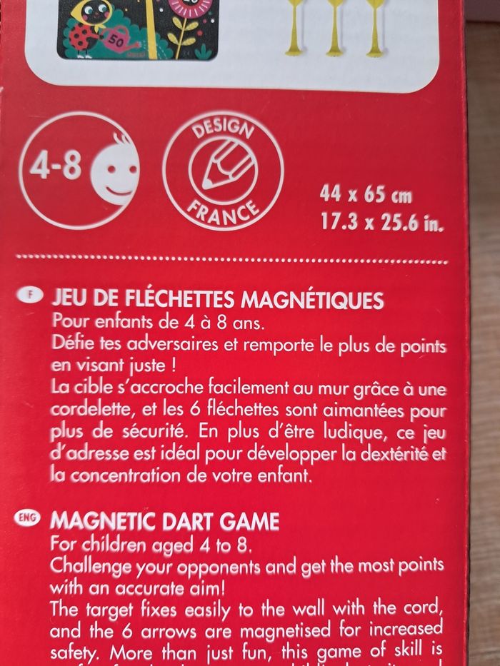 Jeu de fléchettes magnétiques Janod  (4 à 8 ans) - photo numéro 8