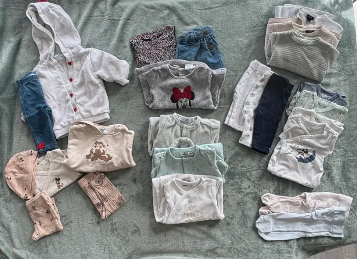 lot vêtement bébé fille 3 mois