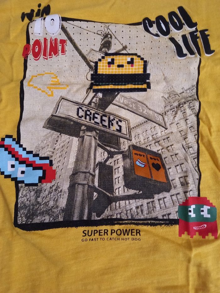 Tee-shirt 10 Ans " CREEKS " - photo numéro 2