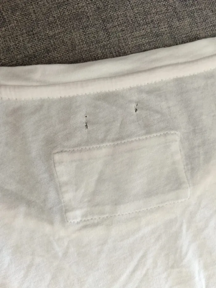 C59 t-shirt blanc Tommy Hilfiger L - photo numéro 3