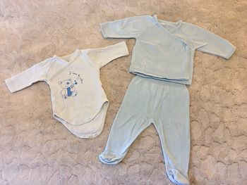 Ensemble bleu ciel - Kimbaloo - 3 mois