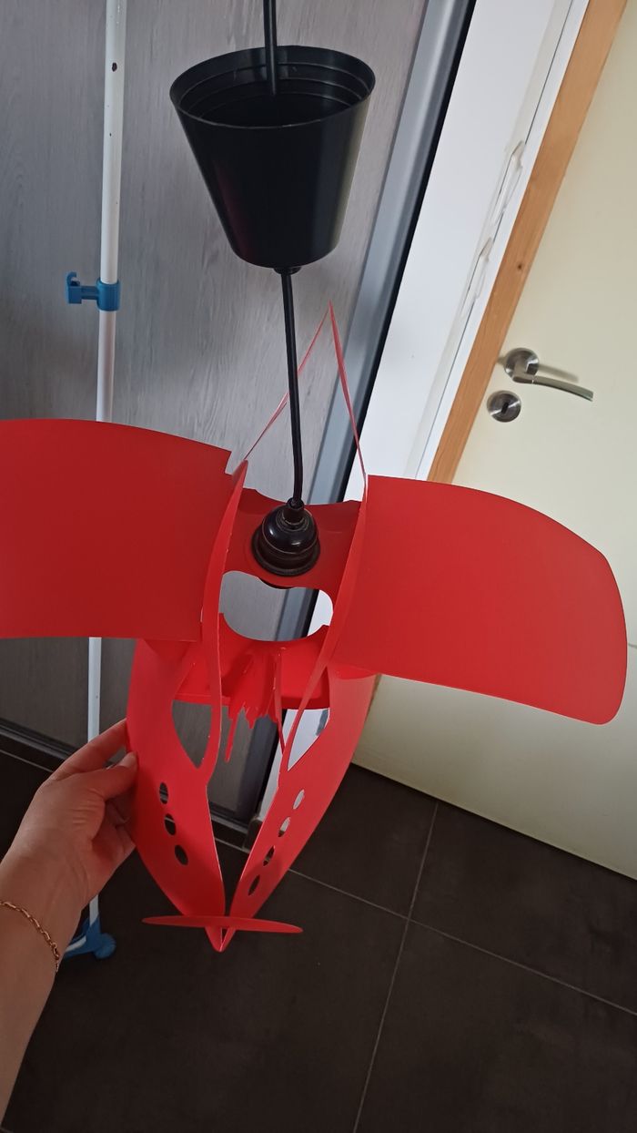 Lampe suspension enfants avion - photo numéro 5