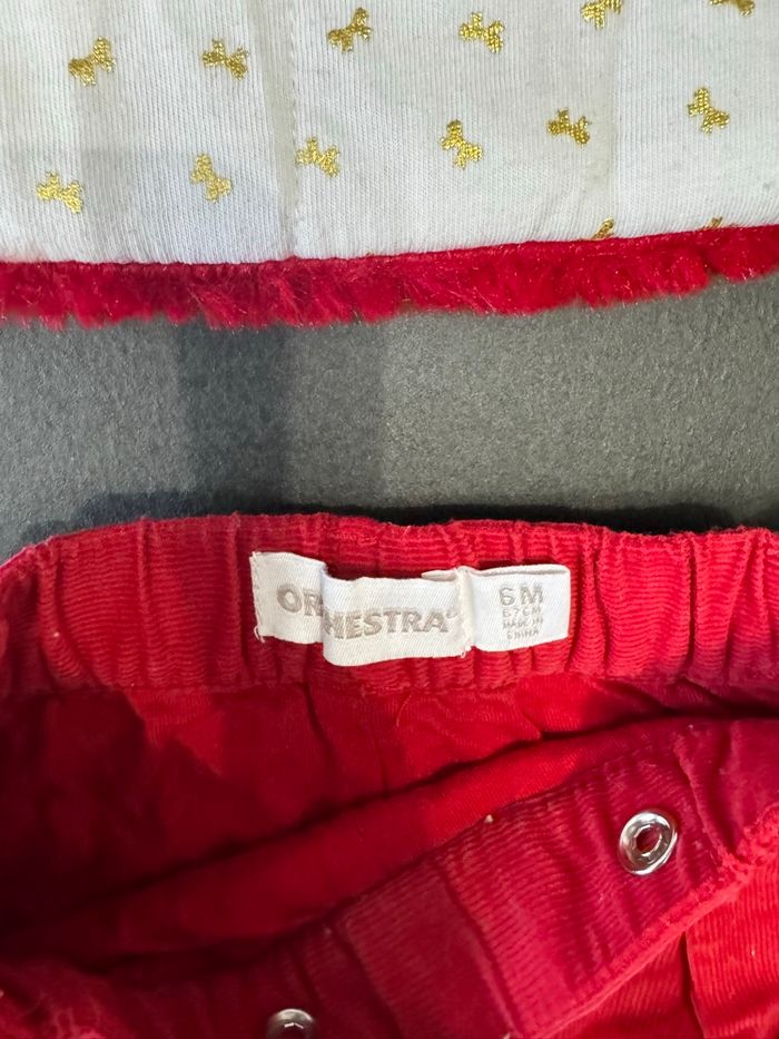 Ensemble gilet et short 6 mois - photo numéro 2