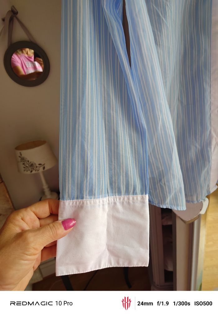 Blouse transparente Zara - photo numéro 3