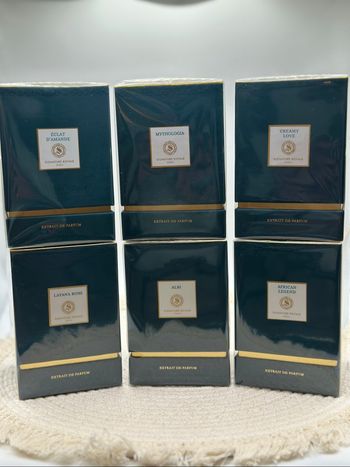 6 parfums signature  royale paris