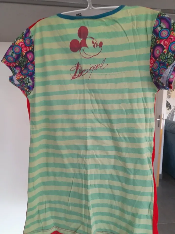T shirt desigual 11/12 ans - photo numéro 4