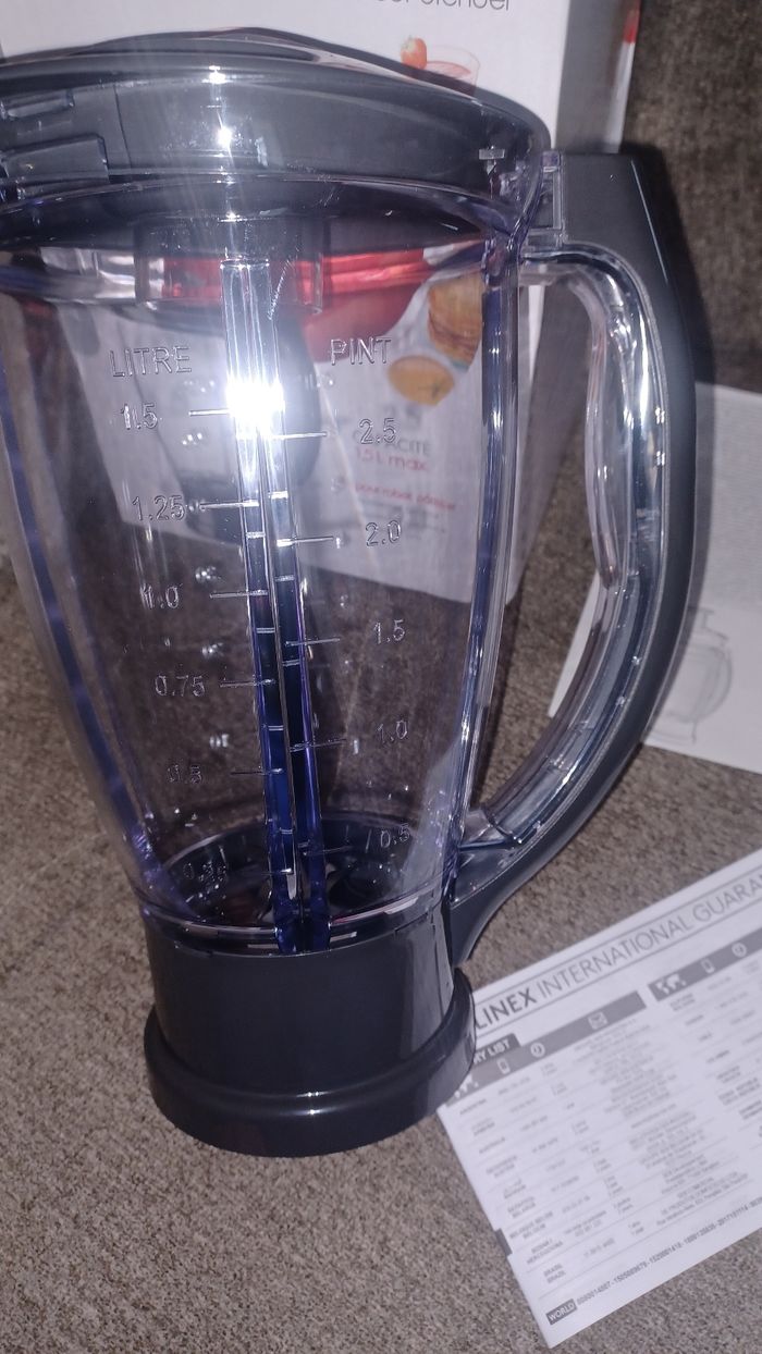 Accessoire moulinex bol blender pour robot patissier masterchef neuf - photo numéro 6