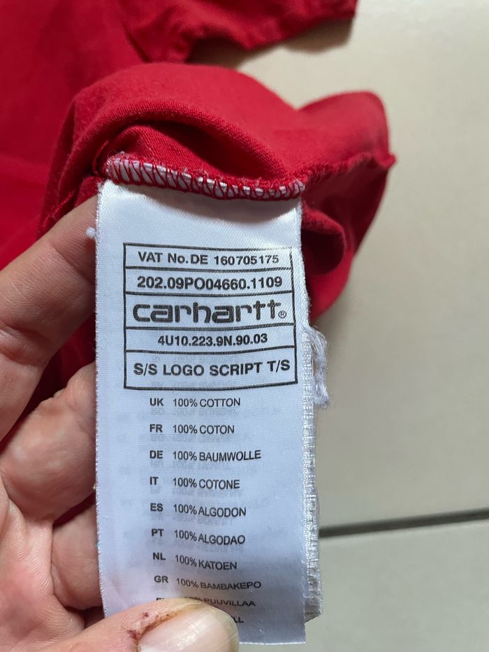 T-shirt carhartt - photo numéro 5