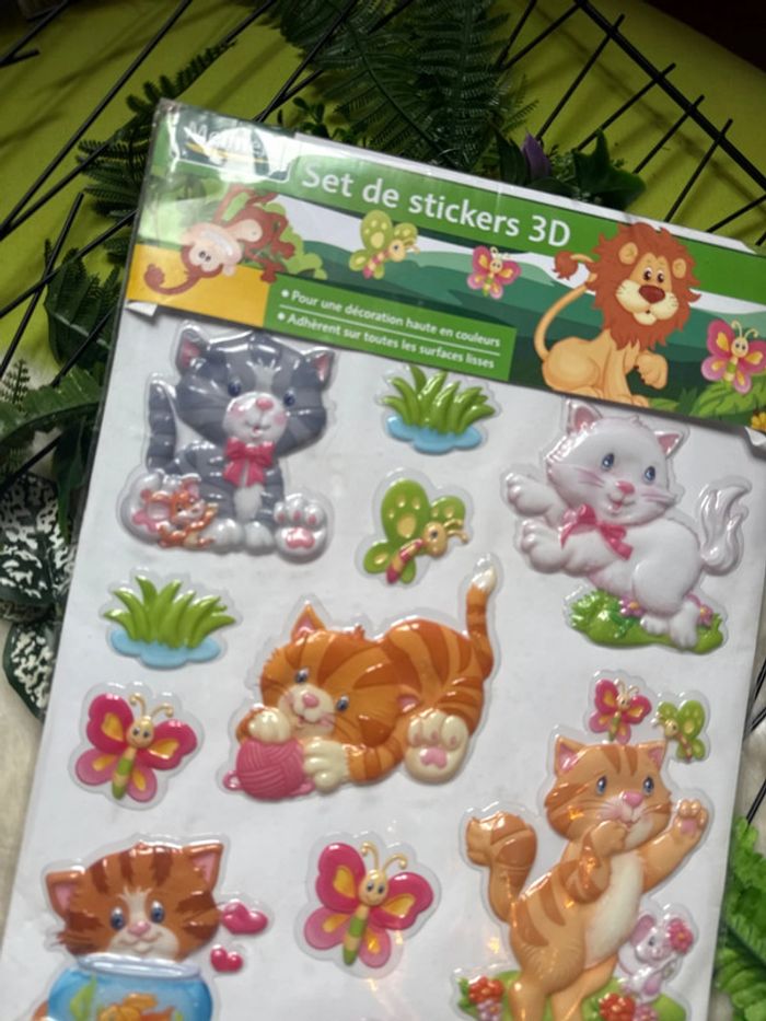 Décoration animaux de la JUNGLE - Stickers en format XXL - photo numéro 2