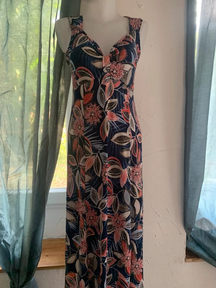 Robe été bleu bonheur longue taille 42/44 - photo numéro 6
