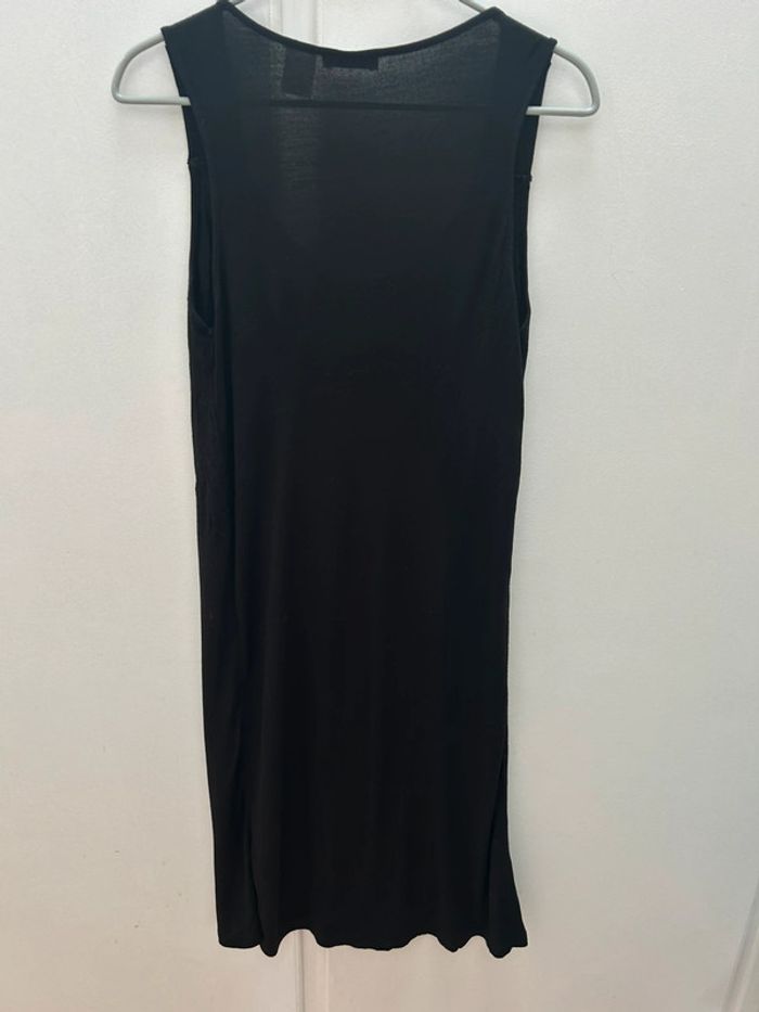Robe noir à bretelles été - en viscose la redoute création - 34/36 - photo numéro 5