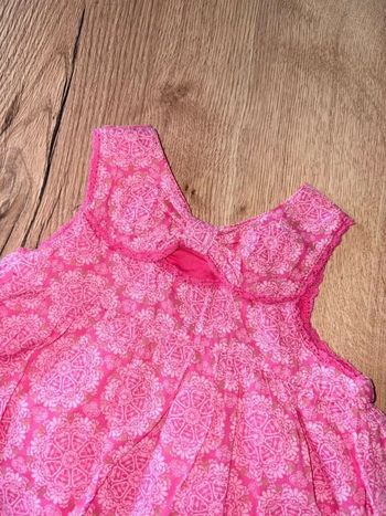 Robe vertbaudet rose 18 mois
