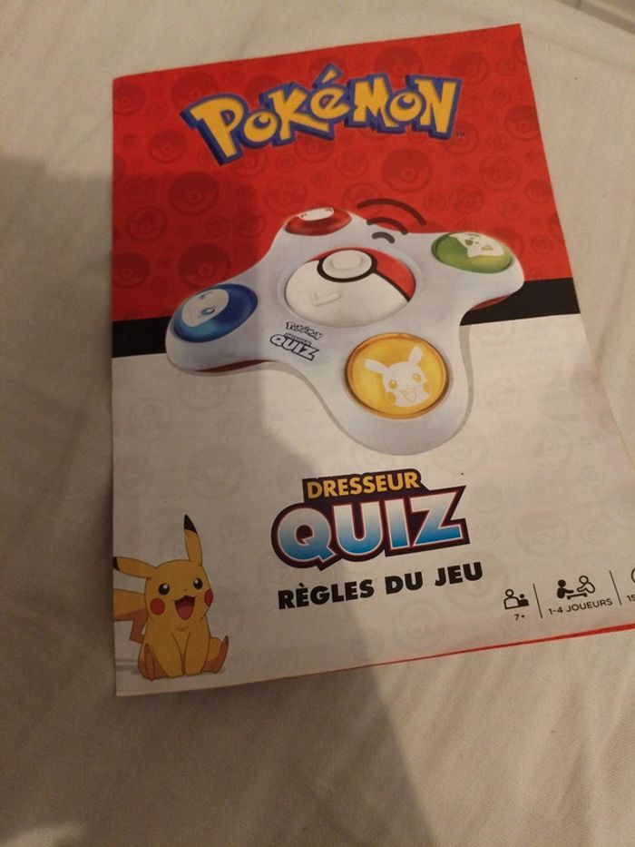 Jeu Pokémon dresseur Quiz - photo numéro 3