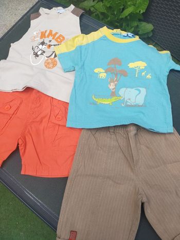2 ensembles garcon 18m