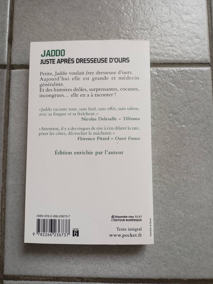 Juste après dresseuse d'ours (Livre) - photo numéro 2