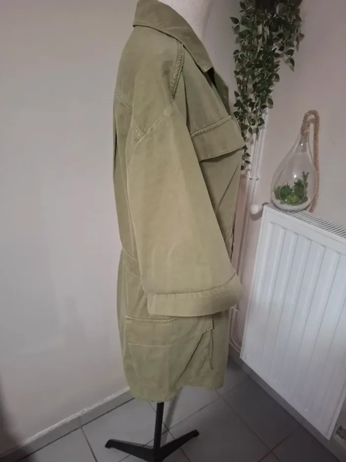 Combishort Zara kaki oversize - photo numéro 2