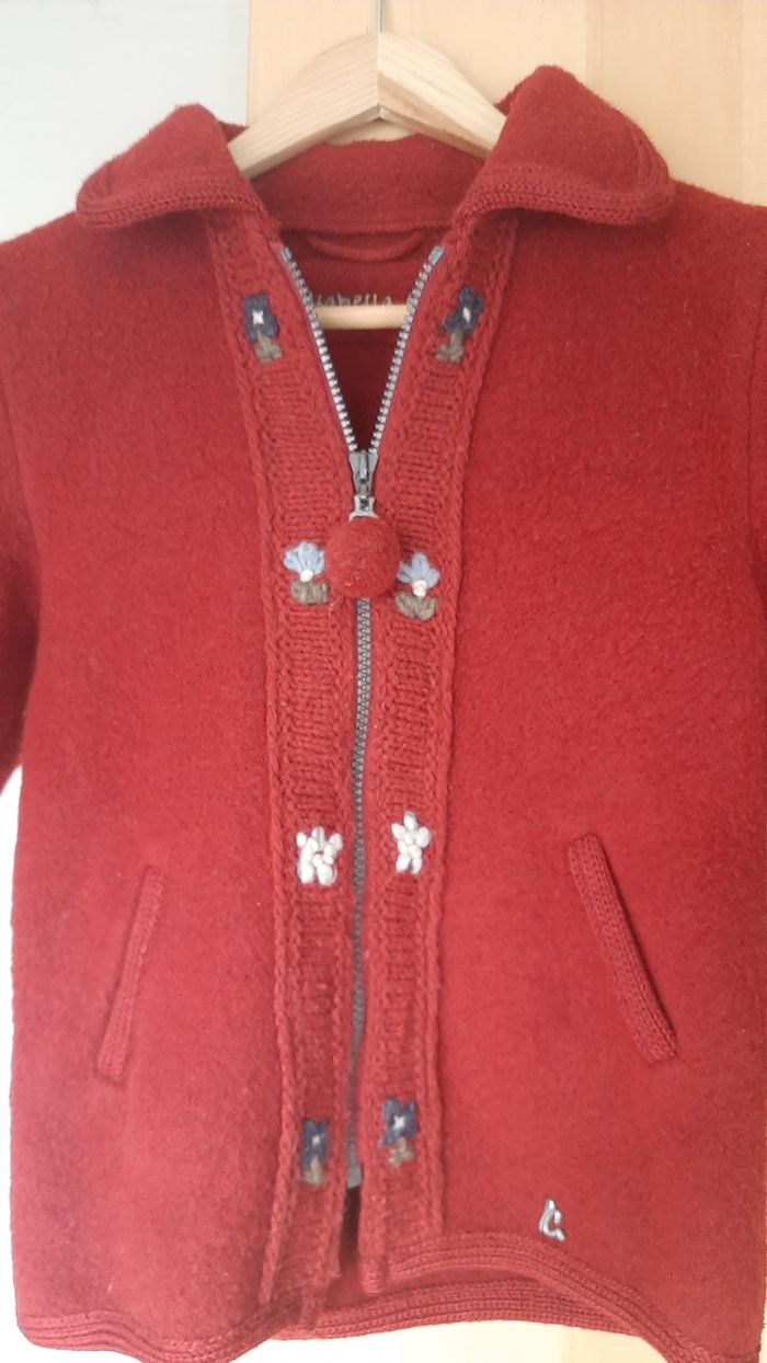 Veste en laine vierge * isabella g * 104 - photo numéro 2