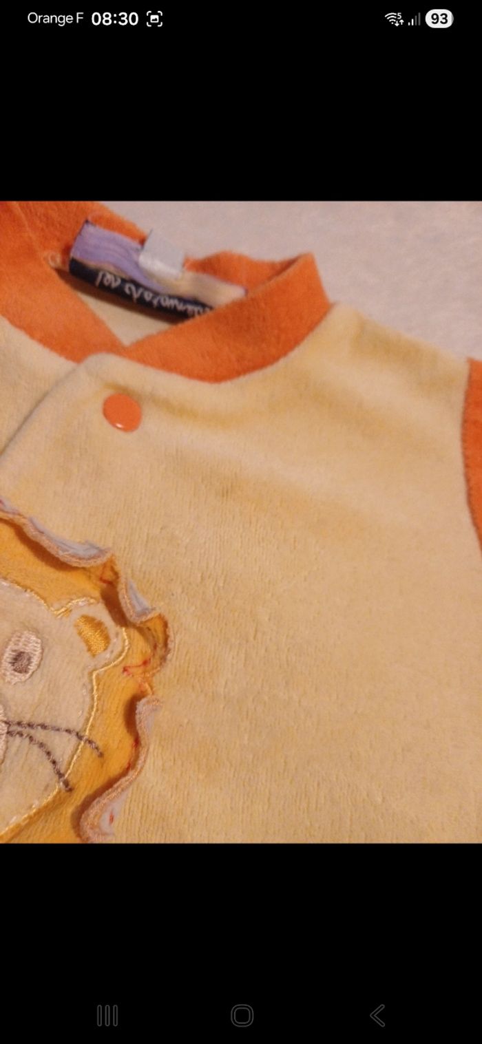 Pyjama bébé taille 1 mois - photo numéro 5