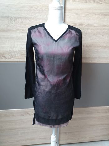 Robe à longues manches