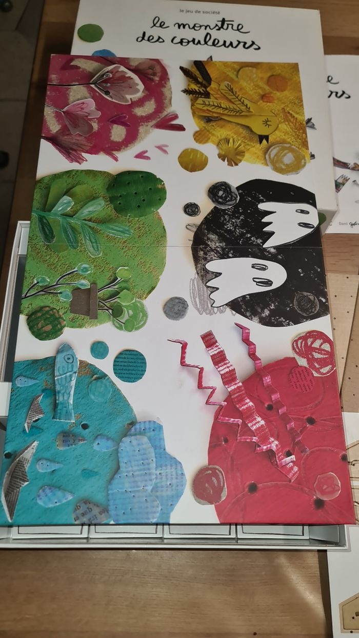 Jeu de société Le Monstre Des Couleurs des éditions Purple Brain, - photo numéro 4