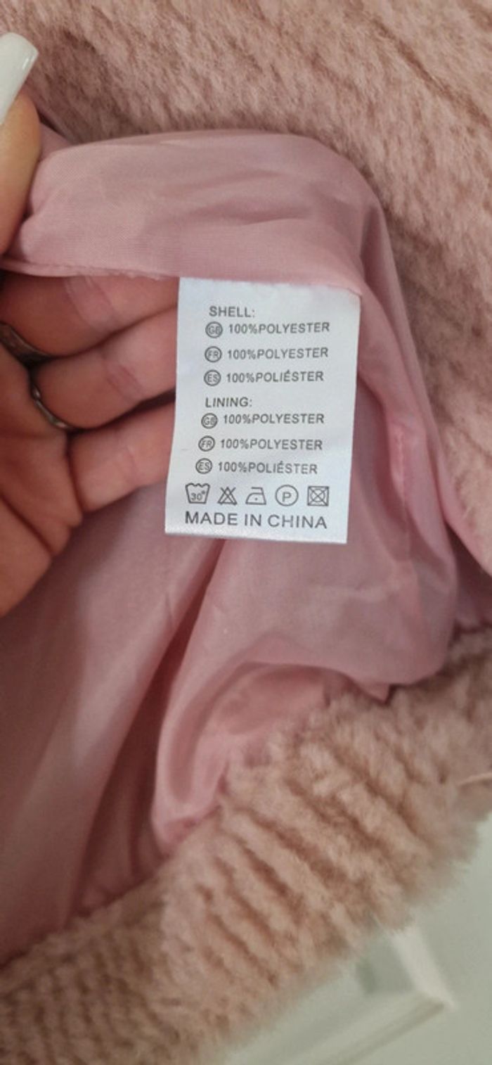 Veste fausse fourrure rose C.M.P.55 - photo numéro 12