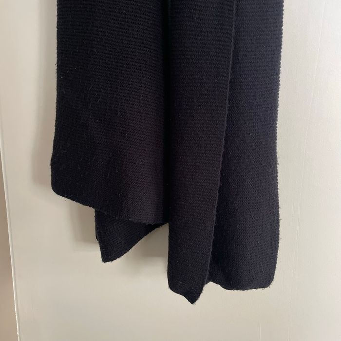 Écharpe noire Bizzbee en grosse maille unisexe Longue et chaude Parfaite automne/hiver V066 - photo numéro 6