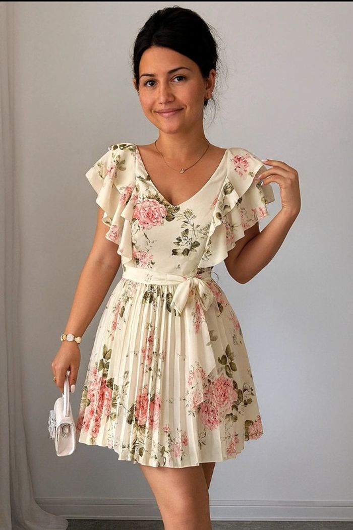 Robe plissée