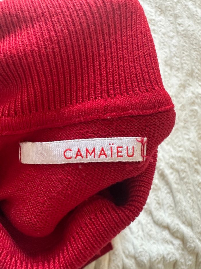 Pull rouge M - photo numéro 1