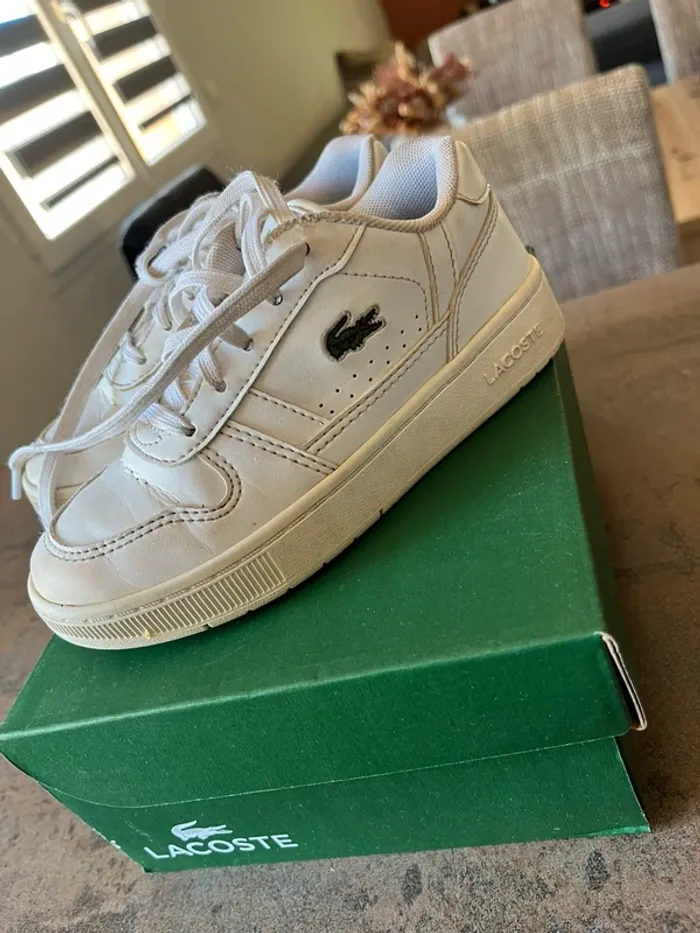 Basket Lacoste Blanche - photo numéro 3