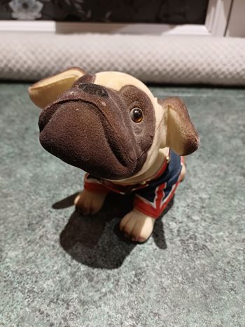 Decoration bouledogue vintage 20 cm