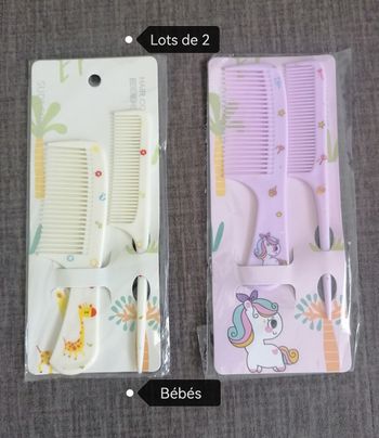 Peignes bébés