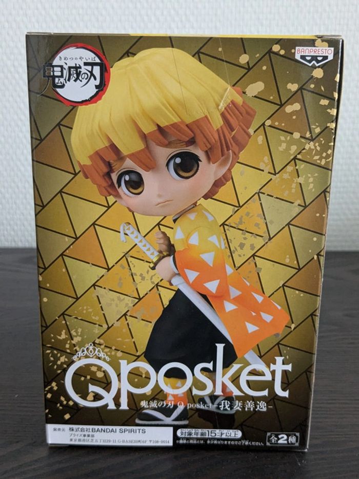 Figurine Demon Slayer - Qpsoket Zenitsu - Banpresto - photo numéro 3