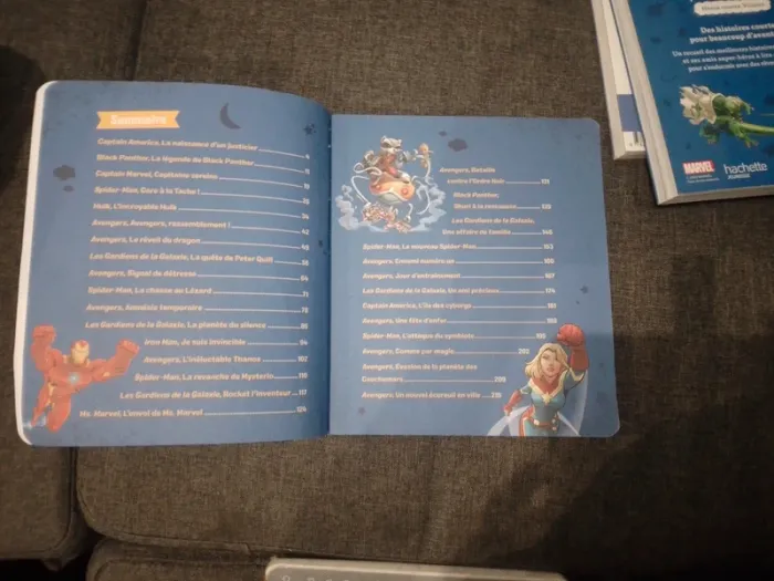Livre enfant - 30 histoires pour le soir - Marvel Avengers - photo numéro 4