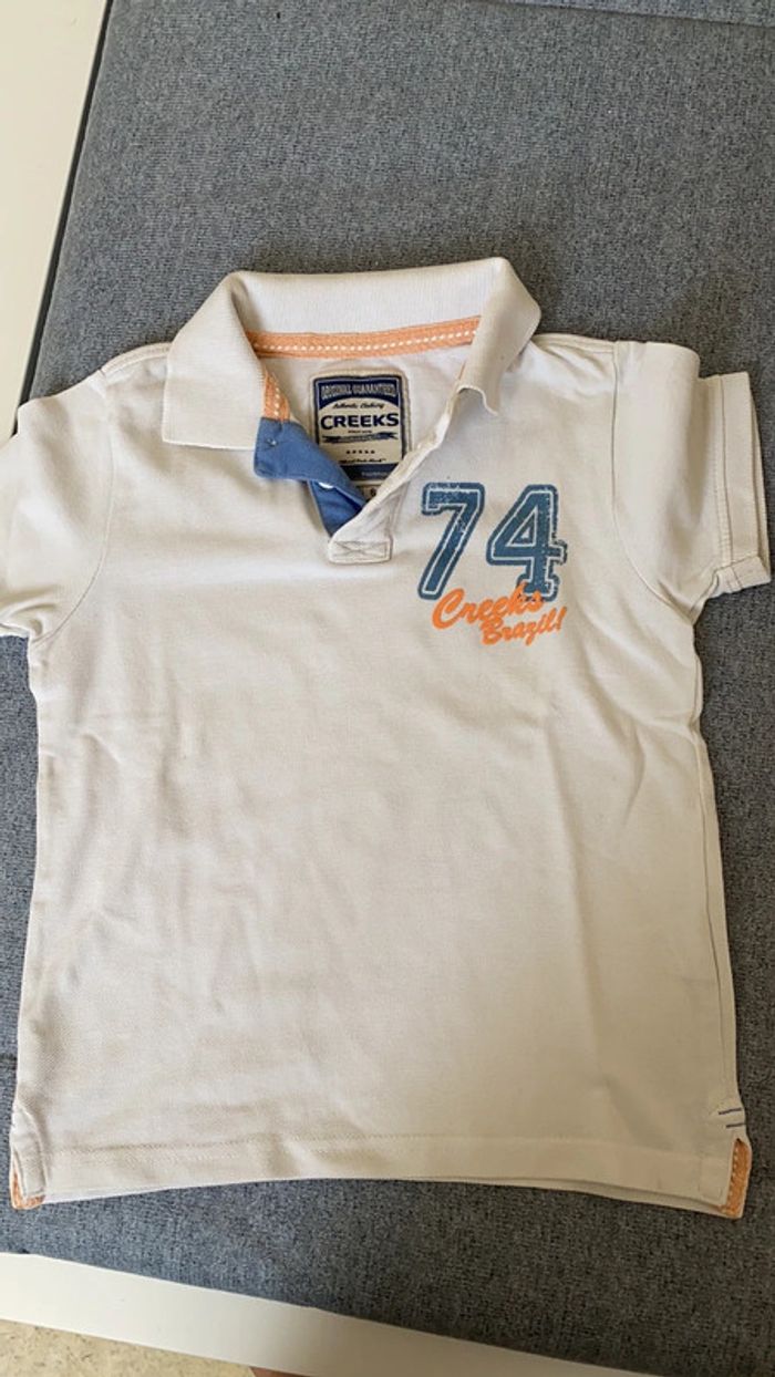 Polo blanc