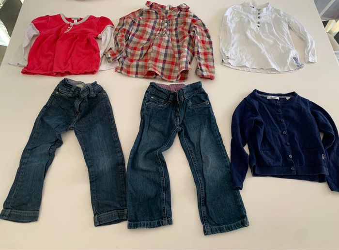 Lot 6 pièces mi-saison 36 mois
