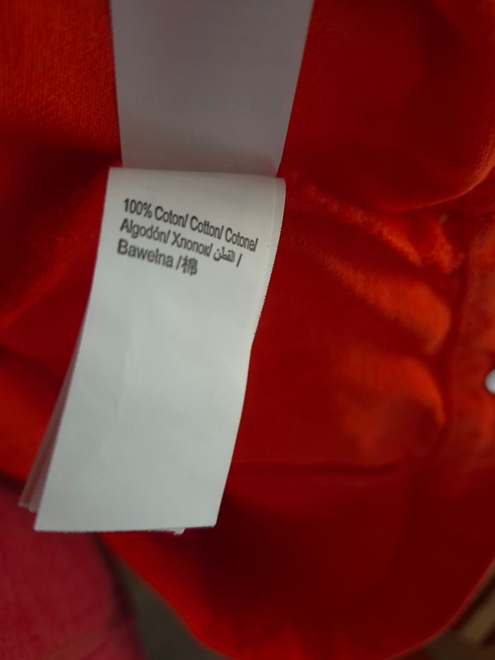 💕Jolie Veste en jean sans manches / Gilet cropped - BZB Orange  -femme  T.M 💕 - photo numéro 5