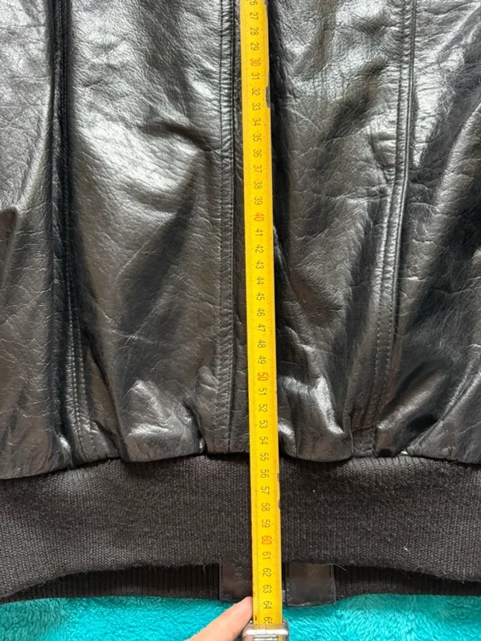 Veste en cuir noir - photo numéro 10