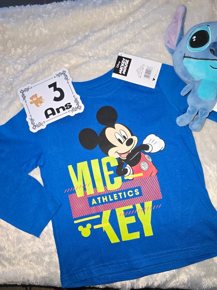 T-shirt Mickey 3ans