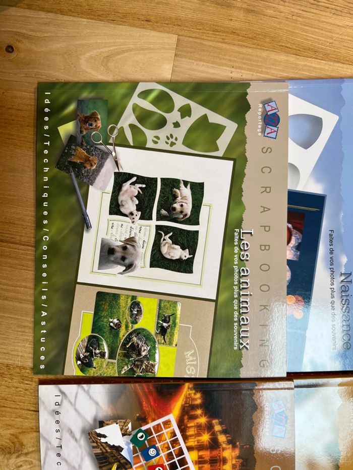 Lot de 4 livres Scrapbooking Azza - photo numéro 3