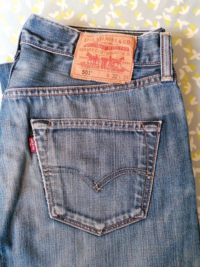 Lot de 3 Jean's Levi's Homme Taille 32/34 - photo numéro 7