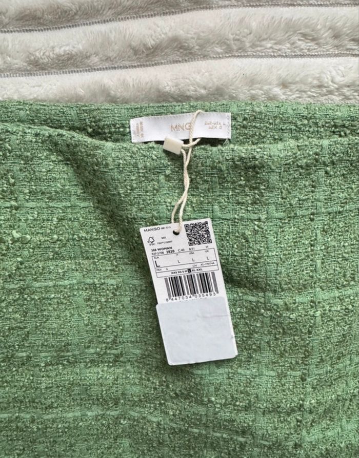 Jupe tweed Mango Taille L - photo numéro 3